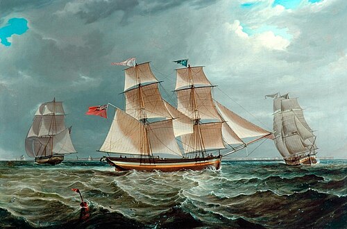 The Brig 'Studley', 1830, 