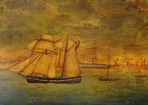 Topsail Schooner, 1830, 