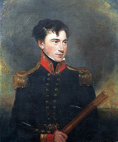 Lieutenant (Later Admiral) William Hargood, 1828, 