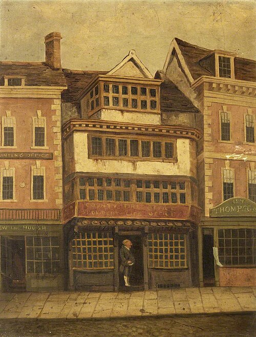 The Old Bank, Gloucester and Jemmy Wood, 1829, 