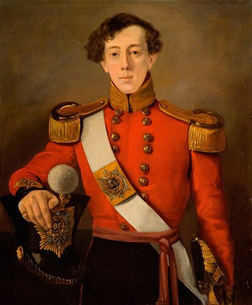 Officer of the 64th Foot, 1835, 