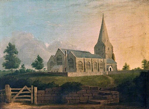 St Andrew's Church, Bebington, 1841, 