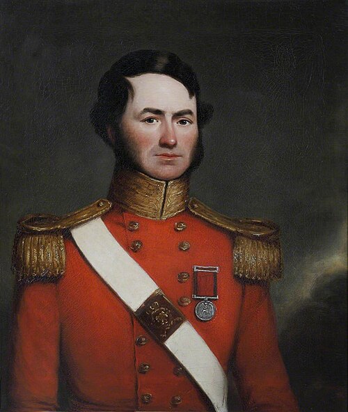 Lieutenant John Reid, 54th Regiment of Foot, 1835, 