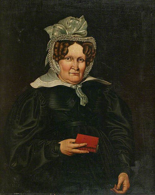 Portrait of a Woman Holding a Red Book, 1830, 
