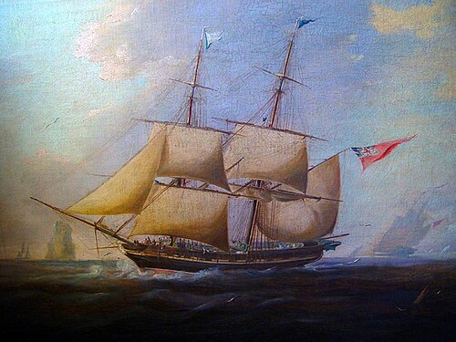Brig 'Circassian', 1835, 