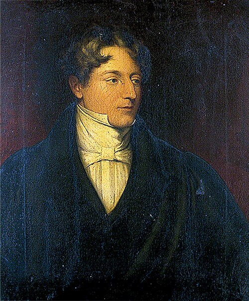 Reverend Thomas Vores as a Young Man, 1835, 