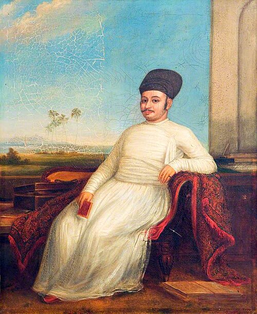Bomanjee Hormerjee, Parsee Merchant of Bombay, 1836, 