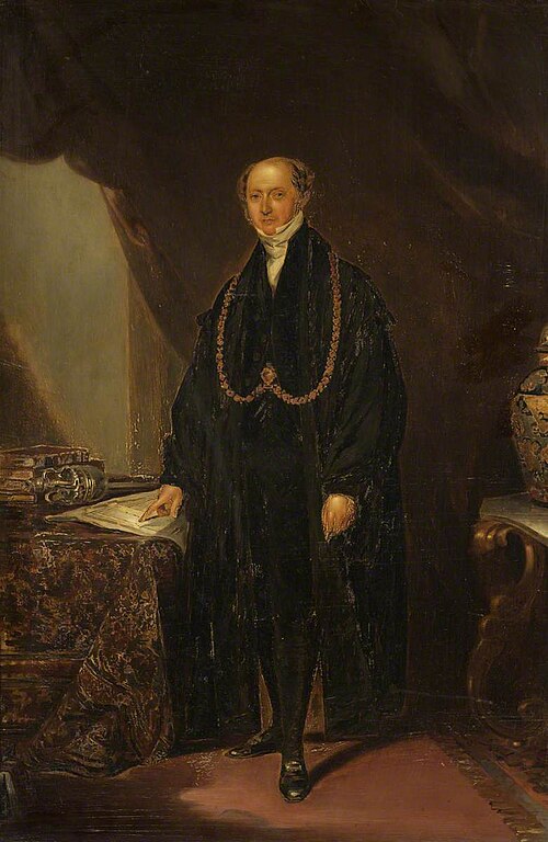Portrait of an Unknown Mayor, 1831, 