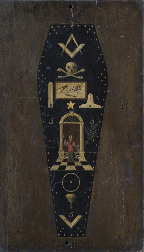 Third Degree Tracing Board, 1832, 