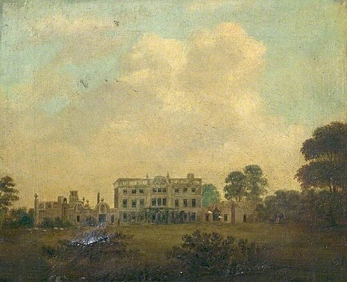 Osmaston Hall, Derby, 1837, 