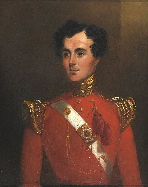 Ensign (later Major General) Lincoln Stephen Cotterell Hough (1816–1876), 18th Bombay Native Infantr, 1838, 