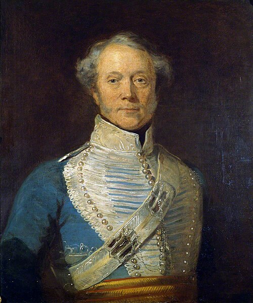 Major Duncan Montgomerie (1789–1878), 7th Madras Light Cavalry, 1840, 