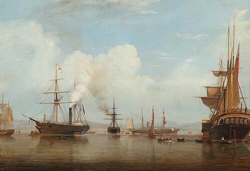 Royal Mail Steamers, 1840, 