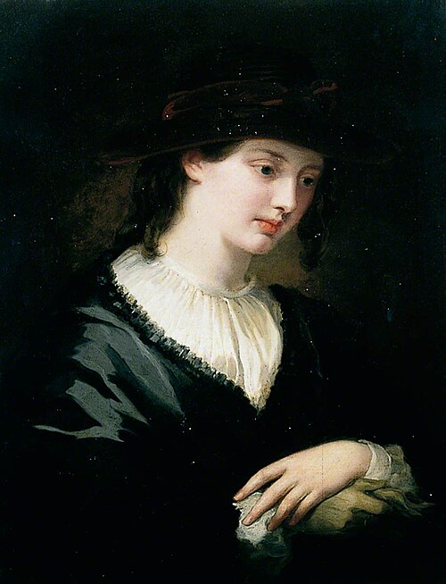 A Young Girl in a Hat, 1840, 