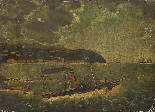 'Tynwald' Leaving Douglas Harbour, 1840, 