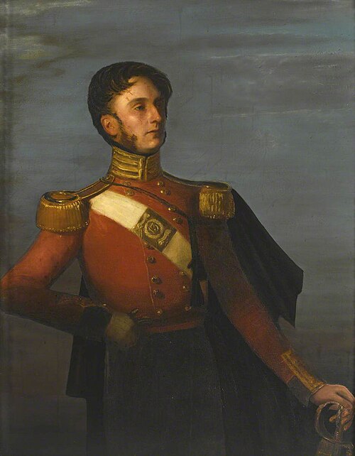 A Captain of the 13th Bengal Native Infantry, 1840, 