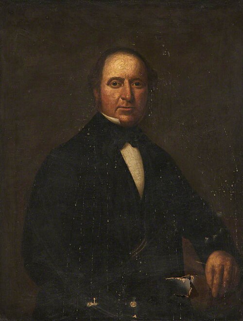 Portrait of a Gentleman Wearing a Black Coat, 1840, 
