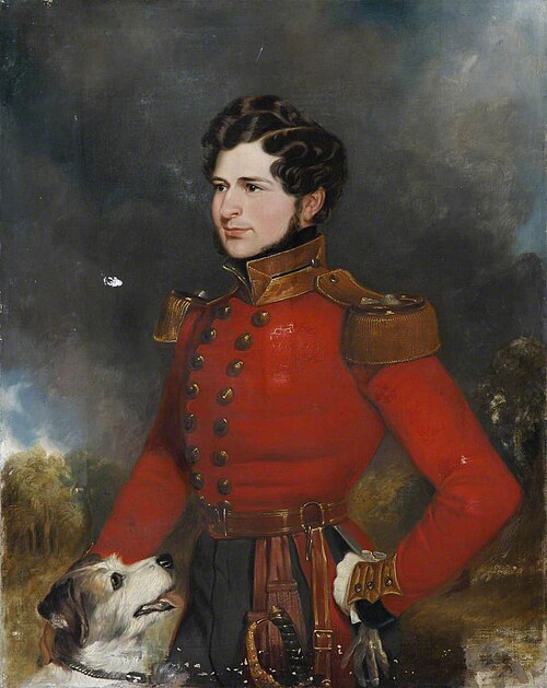 Lieutenant (later Major-General) Edward Hope Smith Bowdich (1822–1882), 26th Regiment (Bombay) Nativ, 1840, 