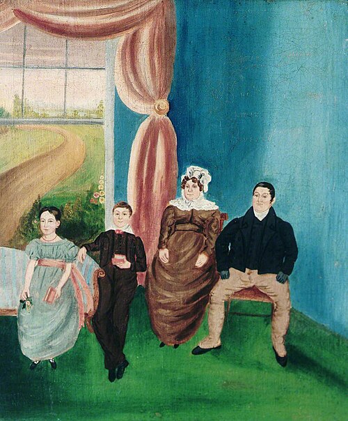 Family Group, 1840, 