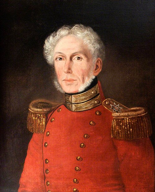 Lieutenant General Thomas Wearing, RM, 1840, 