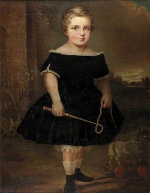 Child with a Whip, 1840, 