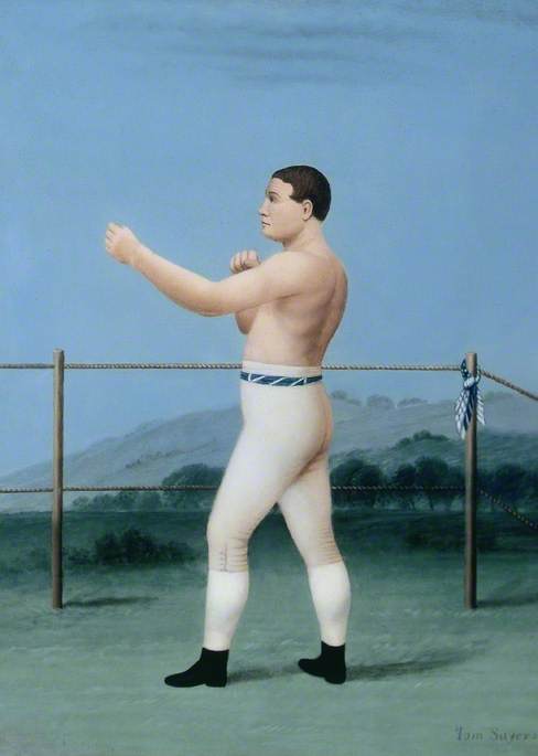 Tom Sayers (1826–1865), Prize Fighter, 1840, 