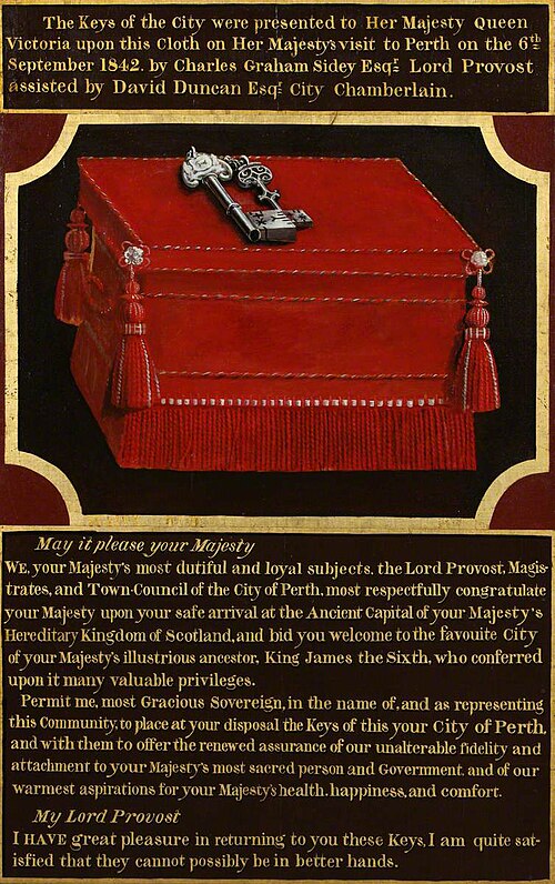 Keys of the City, 1842, 1842, 