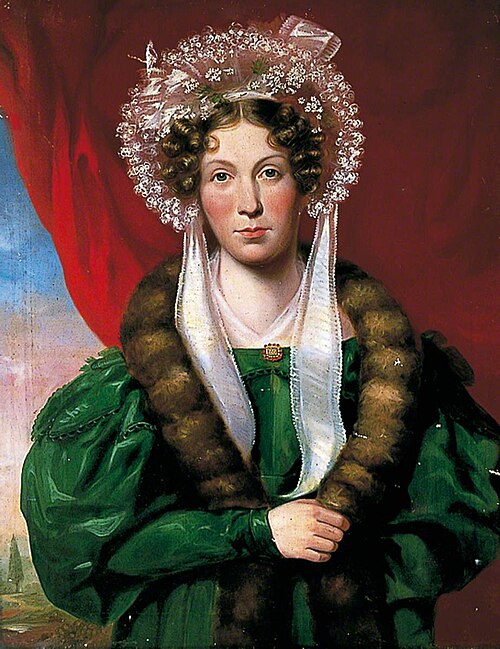 Portrait of an Unknown Lady in a Green Dress, 1840, 
