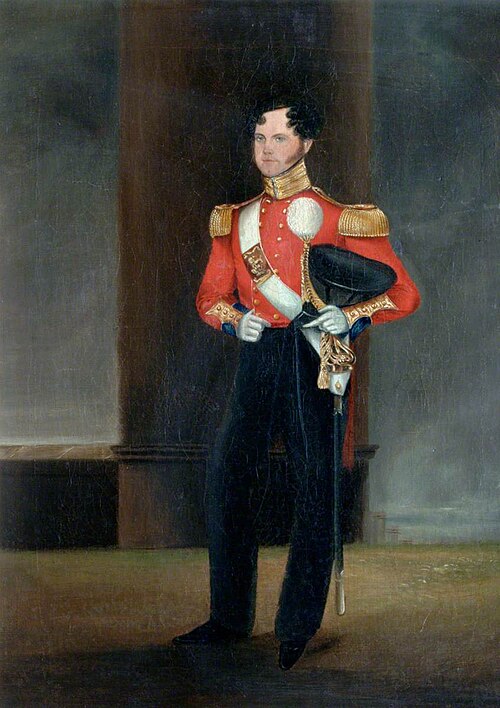 Unknown Royal Marines Officer, 1839, 