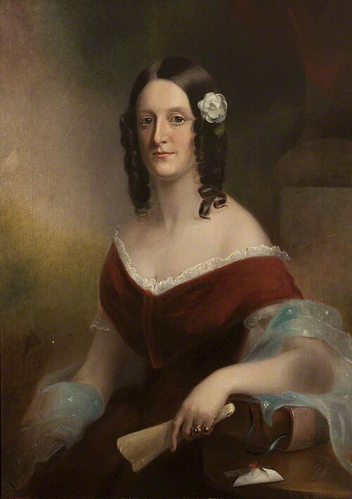 Georgiana Hulton, Wife of William Ford, 1839, 