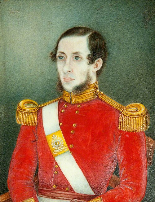 Captain D. Macdonald, 1st Madras Native Infantry, 1845, 