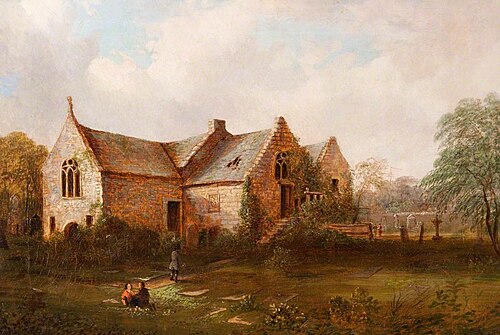 The Old West Kirk, Greenock, 1845, 