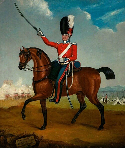 Quartermaster J. Kirk, Leicestershire Yeomanry, 1841, 