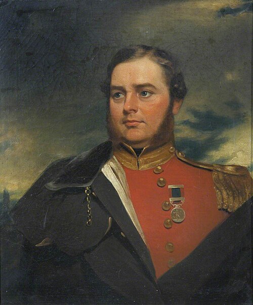 Captain Robert Troup (1811–1867), 63rd Bengal Native Infantry, 1842, 