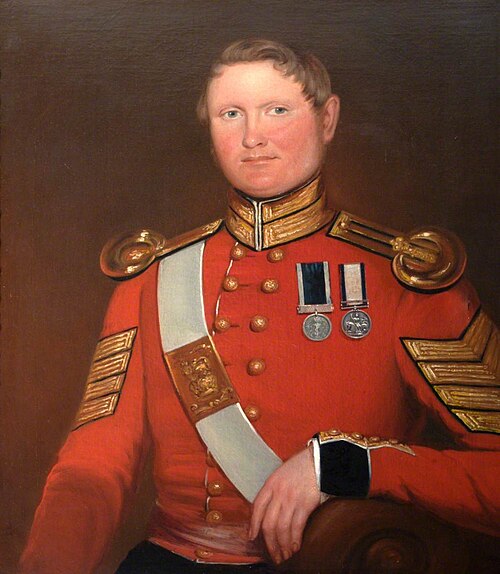 Sergeant Major George Dibben, RM, 1847, 