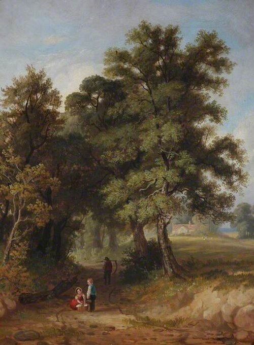 Bilford Lane, Worcester, 1848, 