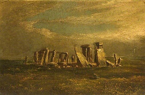 Stonehenge, Wiltshire, 1848, 
