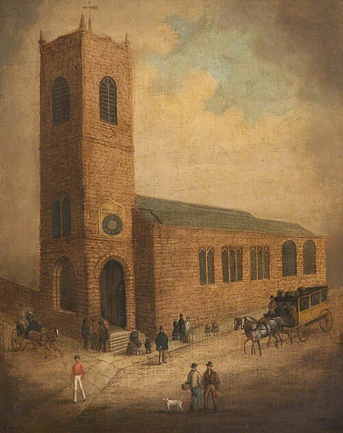 St Michael's Church, Chester, 1849, 