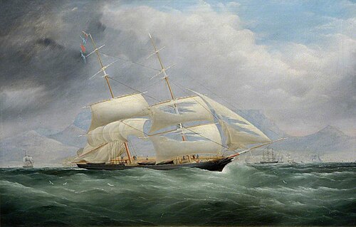 The Brig 'Isabella Leith' of Aberdeen, 1850, 