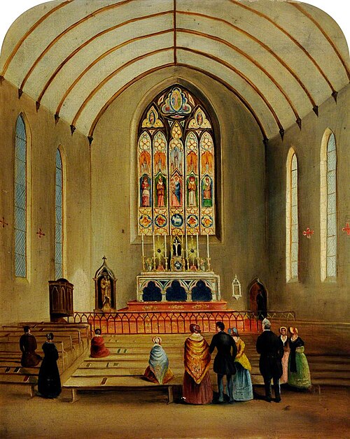 Wycliffe Chapel, 1850, 