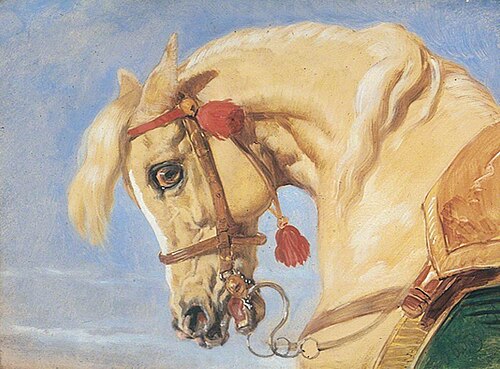 Head of a White Horse, 1851, 
