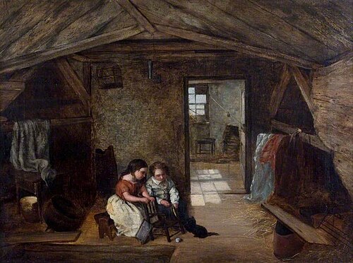 Reverend John Wesley's Study, Orphan House, Newcastle, 1856, 1856, 