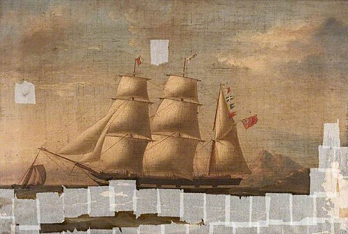 Barque 'Elizabeth Walker', 1859, 