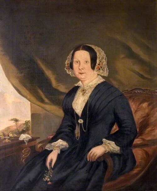 Wife of a Tarrant Rushton Farmer, 1860, 