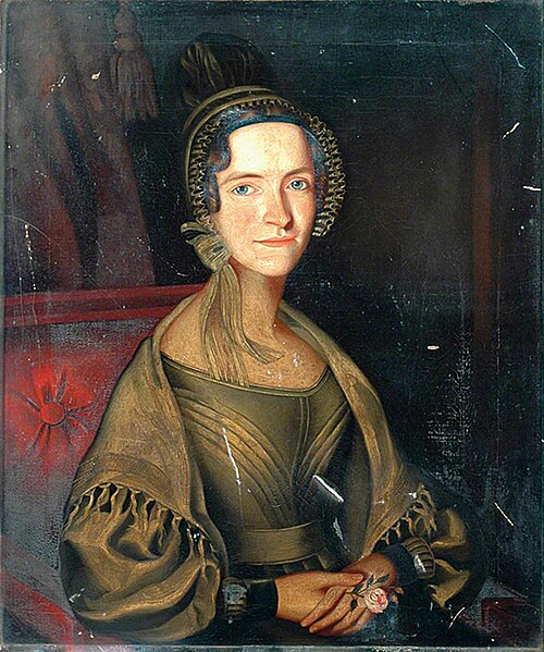 Portrait of an Unknown Woman Holding a Rose, 1860, 
