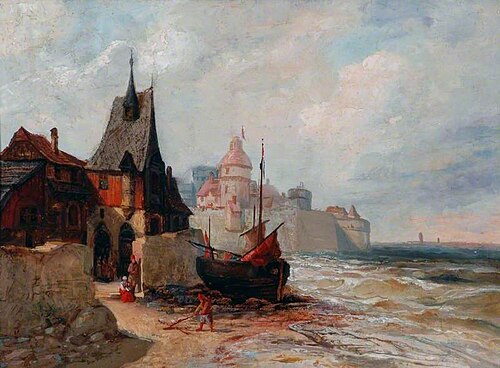 A Seaport Town, 1860, 