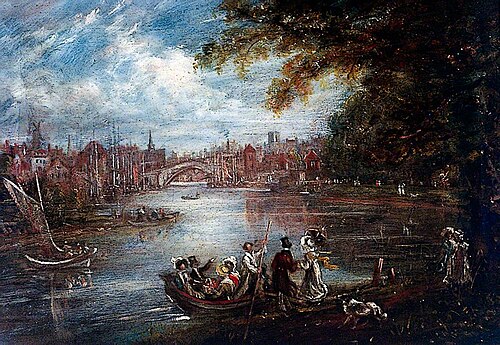 York from about Blue Bridge, 1860, 