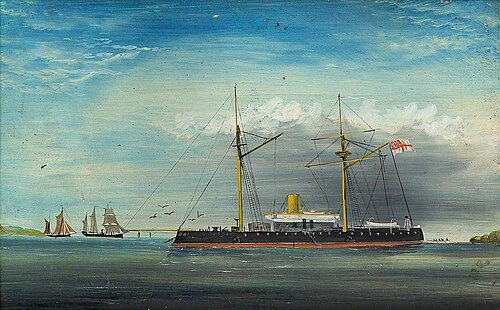 HMS 'Rupert', 1860, 