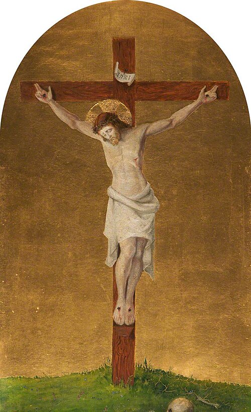 The Crucifixion (triptych, centre panel), 1860, 