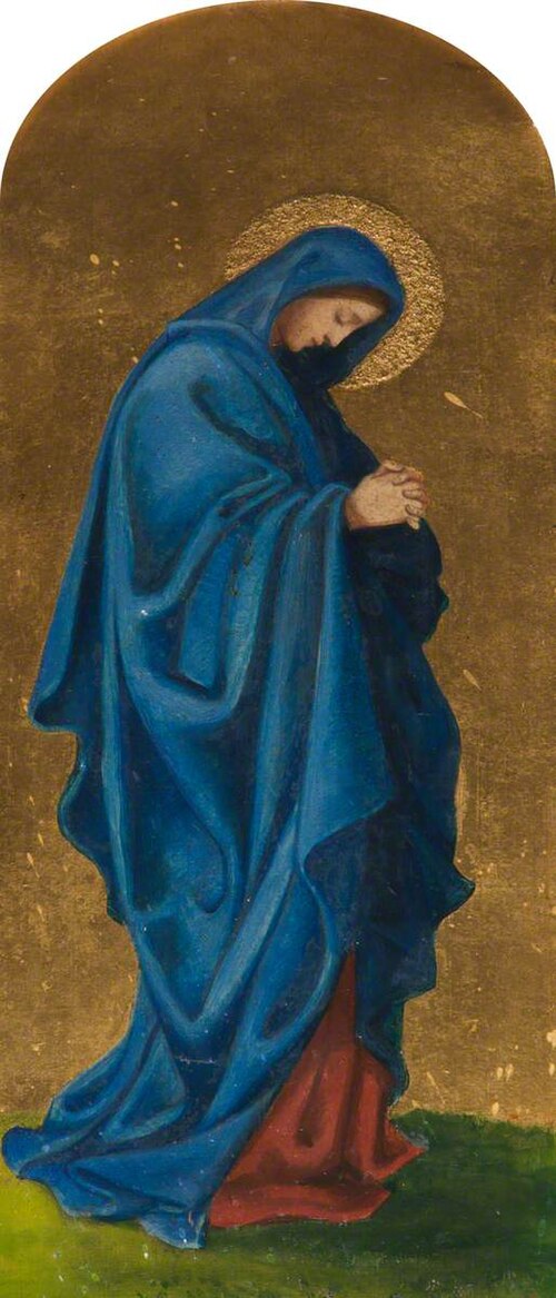 Saint Mary Magdalen (triptych, left panel), 1860, 